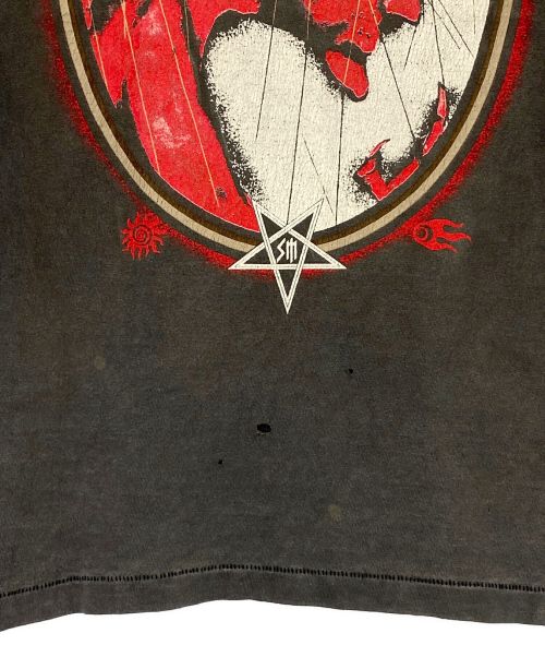 SAINT MICHAEL（セントマイケル）SAINT MICHAEL (セントマイケル) SS TEE DEVIL グレー サイズ:XLの古着・服飾アイテム