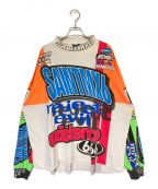 SAINT MICHAELセントマイケル）の古着「LS TEE MOTOCLOSS」｜ホワイト