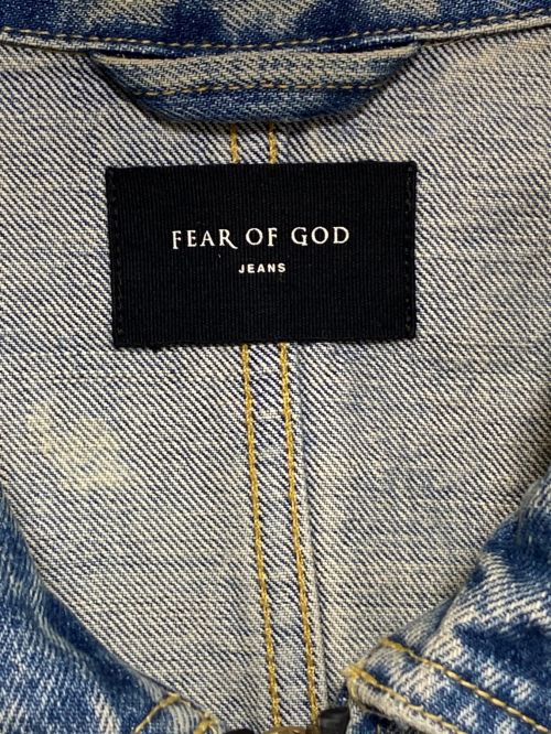 Fear Of God（フィア・オブ・ゴッド）Fear Of God (フィア・オブ・ゴッド) デニムジャケット インディゴ サイズ:Mの古着・服飾アイテム
