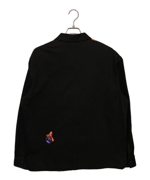 Dior（ディオール）Dior (ディオール) KENNYSCHARF ×KENNYSCHARF(ケニー・シャーフ) デニムジャケット ブラック サイズ:52の古着・服飾アイテム