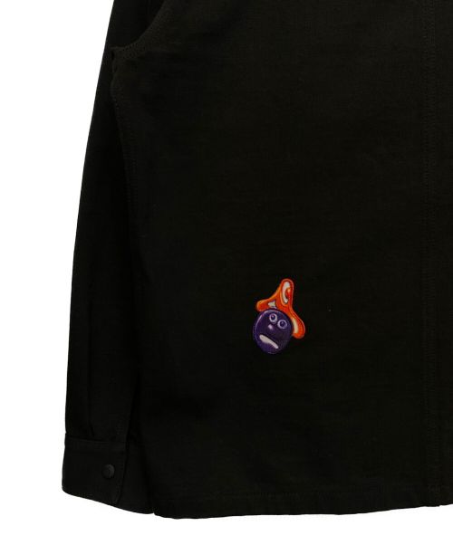 Dior（ディオール）Dior (ディオール) KENNYSCHARF ×KENNYSCHARF(ケニー・シャーフ) デニムジャケット ブラック サイズ:52の古着・服飾アイテム