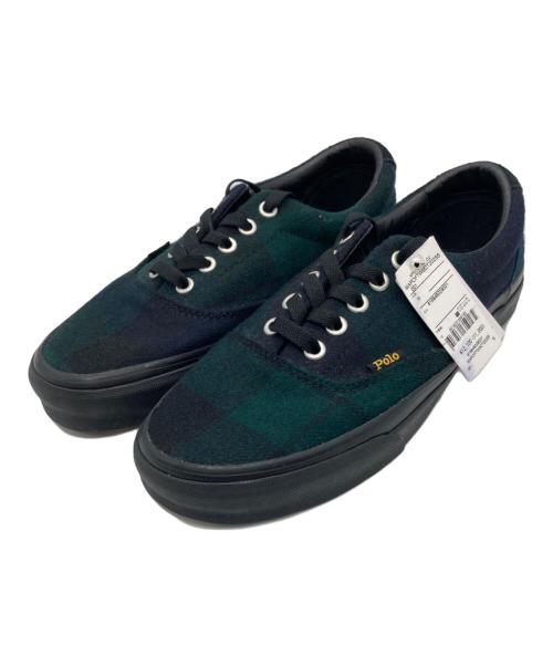 POLO（ポロ・ラルフローレン）POLO (ポロ) スニーカー グリーン サイズ:7の古着・服飾アイテム