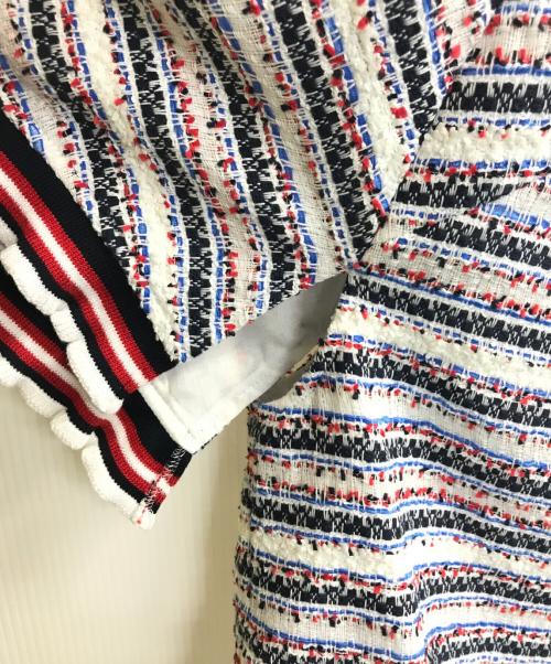 Rene（ルネ）Rene (ルネ) ボートネックカットソー ホワイト サイズ:36の古着・服飾アイテム