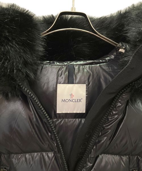 MONCLER（モンクレール）MONCLER (モンクレール) TIBIDY/ダウンコート ブラック サイズ:1の古着・服飾アイテム