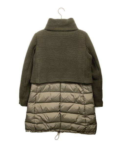 HERNO（ヘルノ）HERNO (ヘルノ) 切替ダウンコート オリーブ サイズ:44の古着・服飾アイテム