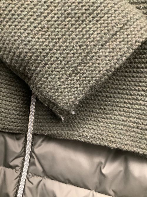 HERNO（ヘルノ）HERNO (ヘルノ) 切替ダウンコート オリーブ サイズ:44の古着・服飾アイテム