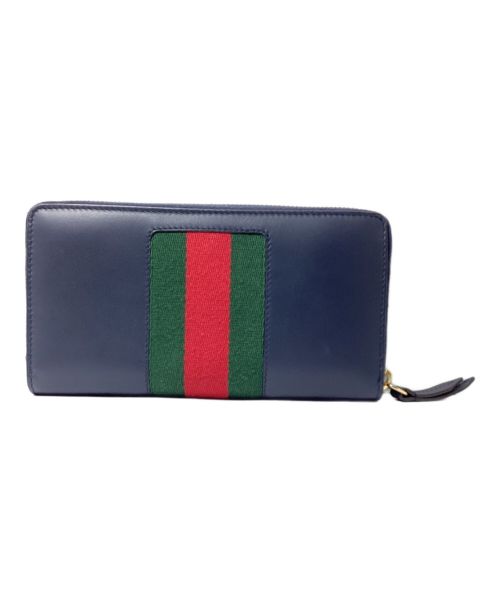 GUCCI（グッチ）GUCCI (グッチ) 『シルヴィ』ジップアラウンドウォレットの古着・服飾アイテム