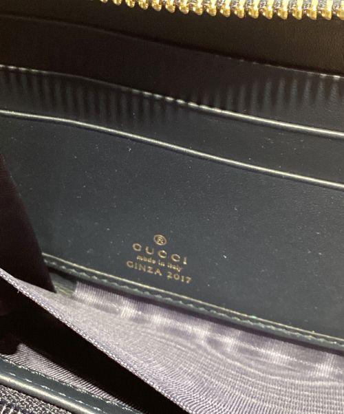 GUCCI（グッチ）GUCCI (グッチ) 『シルヴィ』ジップアラウンドウォレットの古着・服飾アイテム