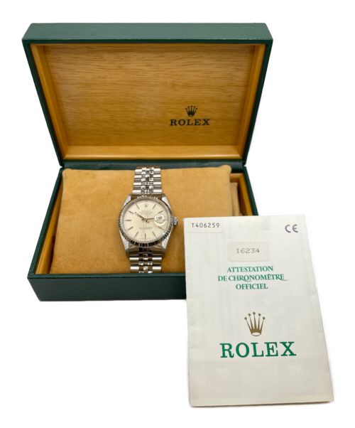 ROLEX（ロレックス）ROLEX (ロレックス) デイトジャスト シルバー文字盤の古着・服飾アイテム