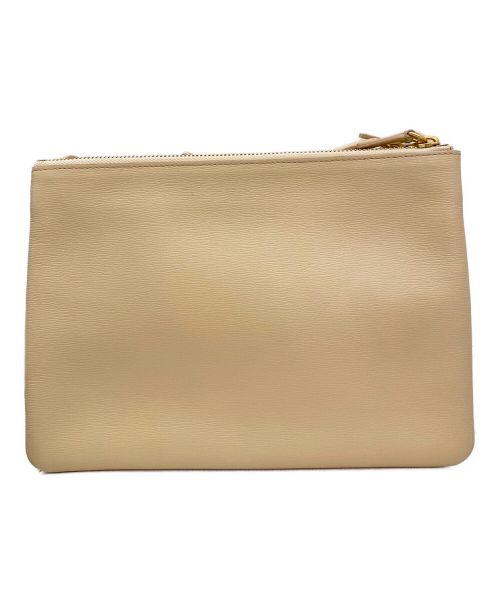 CELINE（セリーヌ）CELINE (セリーヌ) トリオラージ ベージュの古着・服飾アイテム