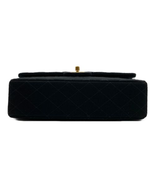 CHANEL（シャネル）CHANEL (シャネル) WフラップWチェーンマトラッセショルダーバッグ ブラック サイズ:25の古着・服飾アイテム