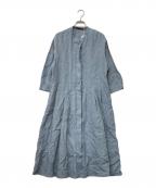 Ancient Lorchエインシェントローチ）の古着「リネンワンピース」｜ブルー
