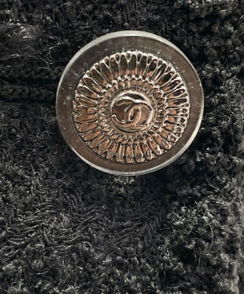 CHANEL（シャネル）CHANEL (シャネル) ツイードセットアップ ブラック サイズ:36の古着・服飾アイテム