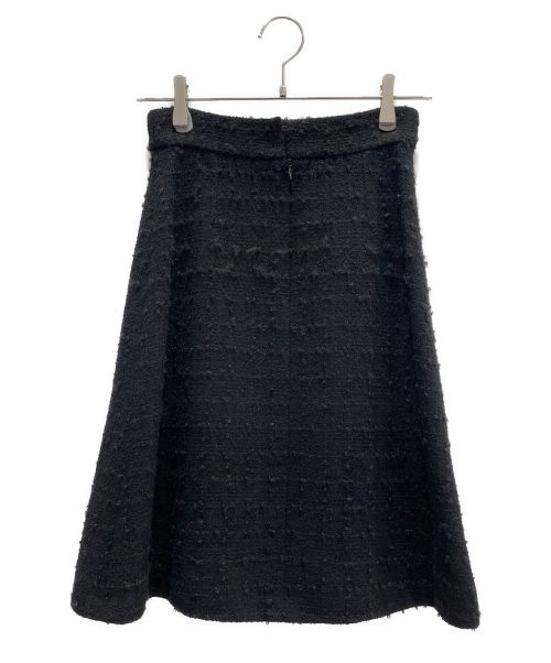 CHANEL（シャネル）CHANEL (シャネル) ツイードセットアップ ブラック サイズ:36の古着・服飾アイテム