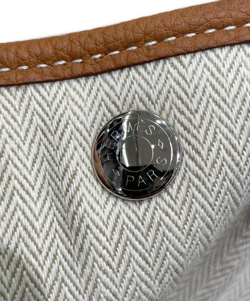 HERMES（エルメス）HERMES (エルメス) ガーデンパーティPM ブラウン サイズ:PMの古着・服飾アイテム