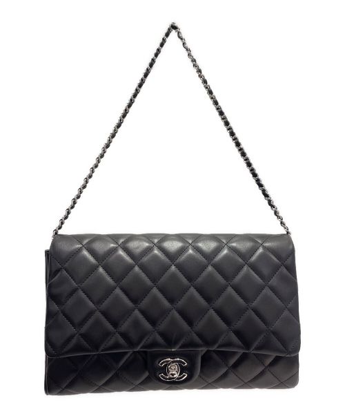 CHANEL（シャネル）CHANEL (シャネル) マトラッセチェーンショルダー ブラックの古着・服飾アイテム