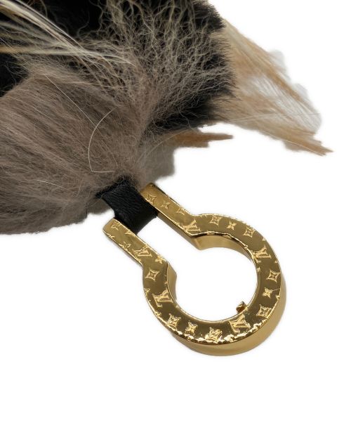 LOUIS VUITTON（ルイ ヴィトン）LOUIS VUITTON (ルイ ヴィトン) ティペット/エシャルプ・ミンクグラム グラディエント ブラックの古着・服飾アイテム