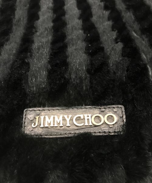 JIMMY CHOO（ジミーチュウ）JIMMY CHOO (ジミーチュウ) ショルダーバッグ ブラックの古着・服飾アイテム