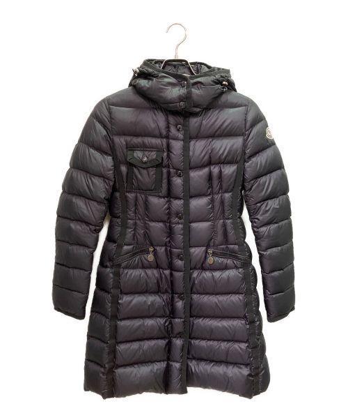 MONCLER（モンクレール）MONCLER (モンクレール) HERMINE/ロングダウンコート ネイビーの古着・服飾アイテム