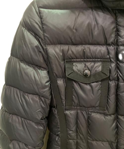 MONCLER（モンクレール）MONCLER (モンクレール) HERMINE/ロングダウンコート ネイビーの古着・服飾アイテム
