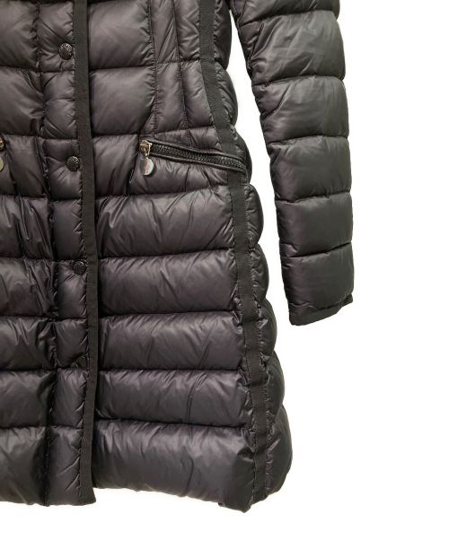 MONCLER（モンクレール）MONCLER (モンクレール) HERMINE/ロングダウンコート ネイビーの古着・服飾アイテム