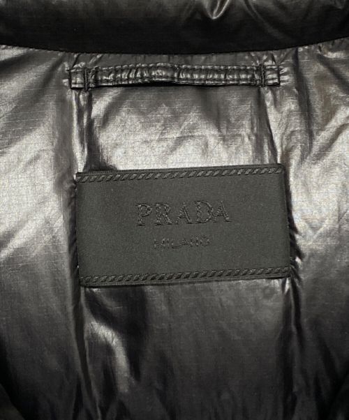 PRADA（プラダ）PRADA (プラダ) ダウンジャケット ブラック サイズ:48の古着・服飾アイテム