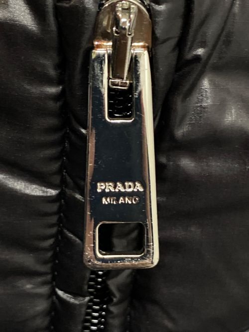 PRADA（プラダ）PRADA (プラダ) ダウンジャケット ブラック サイズ:48の古着・服飾アイテム