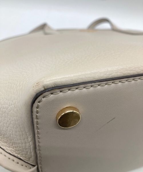 MICHAEL KORS（マイケル・コース）MICHAEL KORS (マイケルコース) トートバッグ ベージュの古着・服飾アイテム