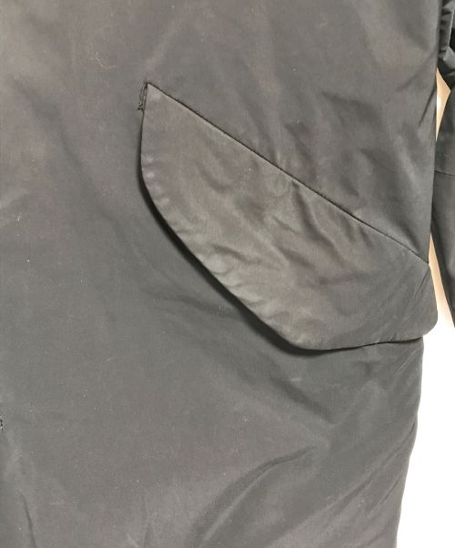 nano・universe（ナノ・ユニバース）nano・universe (ナノ・ユニバース) ダウンジャケット ブラック サイズ:Mの古着・服飾アイテム