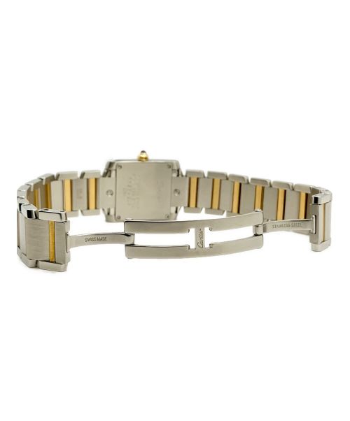Cartier（カルティエ）Cartier (カルティエ) タンクフランセーズSM アイボリー文字盤 サイズ:20の古着・服飾アイテム