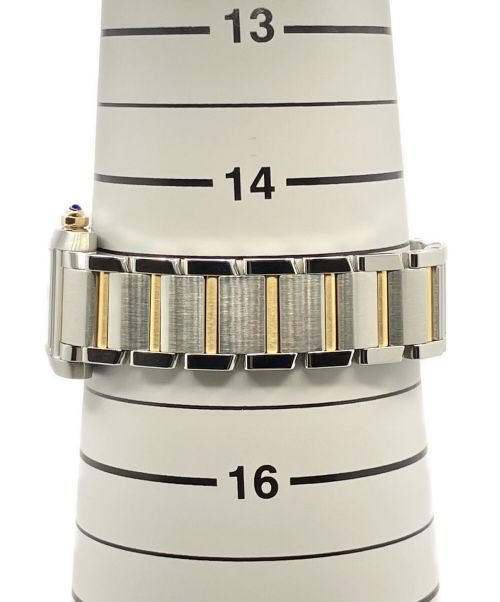Cartier（カルティエ）Cartier (カルティエ) タンクフランセーズSM アイボリー文字盤 サイズ:20の古着・服飾アイテム