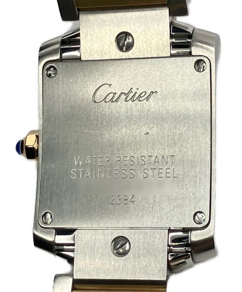 Cartier（カルティエ）Cartier (カルティエ) タンクフランセーズSM アイボリー文字盤 サイズ:20の古着・服飾アイテム