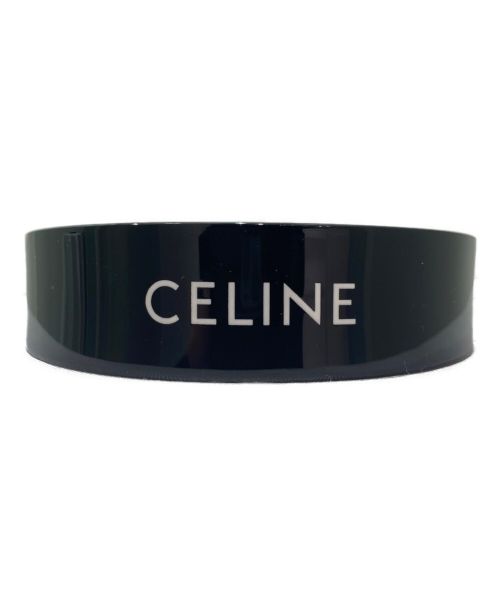 CELINE（セリーヌ）CELINE (セリーヌ) カチューシャ ブラック サイズ:FREEの古着・服飾アイテム