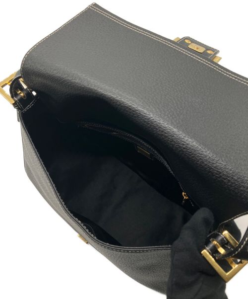 FENDI（フェンディ）FENDI (フェンディ) マンマバケットショルダーバッグ ブラック サイズ:-の古着・服飾アイテム