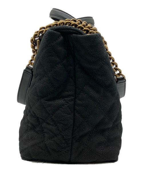 CHANEL（シャネル）CHANEL (シャネル) ココマーク2WAYマトラッセショルダーバッグ ブラックの古着・服飾アイテム