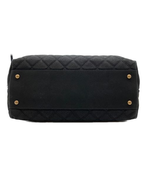 CHANEL（シャネル）CHANEL (シャネル) ココマーク2WAYマトラッセショルダーバッグ ブラックの古着・服飾アイテム