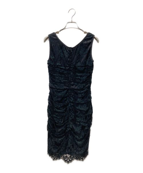 DOLCE & GABBANA（ドルチェ＆ガッバーナ）DOLCE & GABBANA (ドルチェ＆ガッバーナ) ノースリーブワンピース ブラック サイズ:38の古着・服飾アイテム