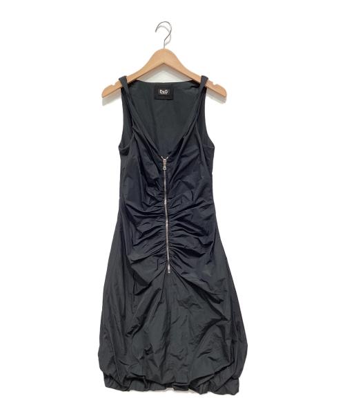 DOLCE & GABBANA（ドルチェ＆ガッバーナ）DOLCE & GABBANA (ドルチェ＆ガッバーナ) ノースリーブワンピース ブラック サイズ:SIZE38の古着・服飾アイテム