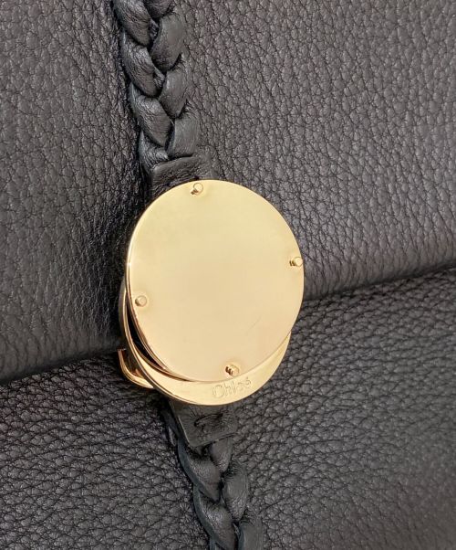 Chloe（クロエ）Chloe (クロエ) penelopeミディアムソフトショルダーバッグ ブラック サイズ:ミディアムの古着・服飾アイテム