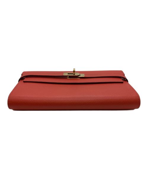 HERMES（エルメス）HERMES (エルメス) ケリーウォレット ピンク サイズ:-の古着・服飾アイテム
