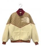 GUCCI×THE NORTH FACEグッチ×ザ ノース フェイス）の古着「ボアジャケット」｜アイボリー