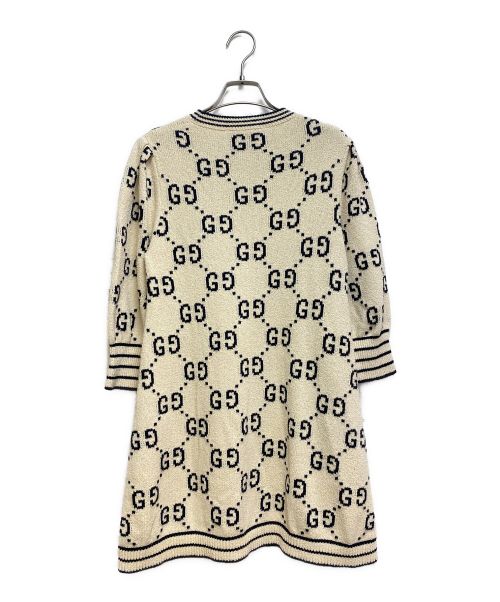GUCCI（グッチ）GUCCI (グッチ) 22SS　コットンニットワンピース ホワイト サイズ:Sの古着・服飾アイテム