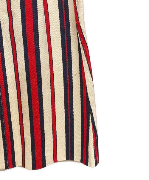 GUCCI（グッチ）GUCCI (グッチ) ミディスカート/ロングスカート トリコロールカラー サイズ:38の古着・服飾アイテム
