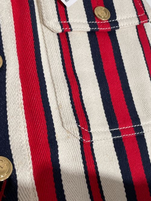 GUCCI（グッチ）GUCCI (グッチ) ミディスカート/ロングスカート トリコロールカラー サイズ:38の古着・服飾アイテム