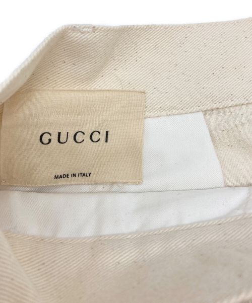 GUCCI（グッチ）GUCCI (グッチ) ショートパンツ ホワイト サイズ:24の古着・服飾アイテム