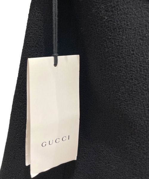 GUCCI（グッチ）GUCCI (グッチ) ウールジャケット ブラック サイズ:36の古着・服飾アイテム