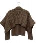 HERMES (エルメス) カシミヤモヘアケーブル編ニット ダークブラウン サイズ:34：100000円