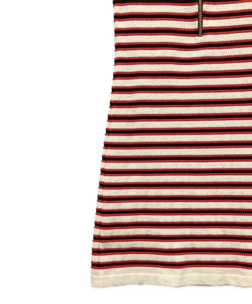 LOUIS VUITTON（ルイ ヴィトン）LOUIS VUITTON (ルイ ヴィトン) ボーダーニット ジップワンピース サイズ:XSの古着・服飾アイテム