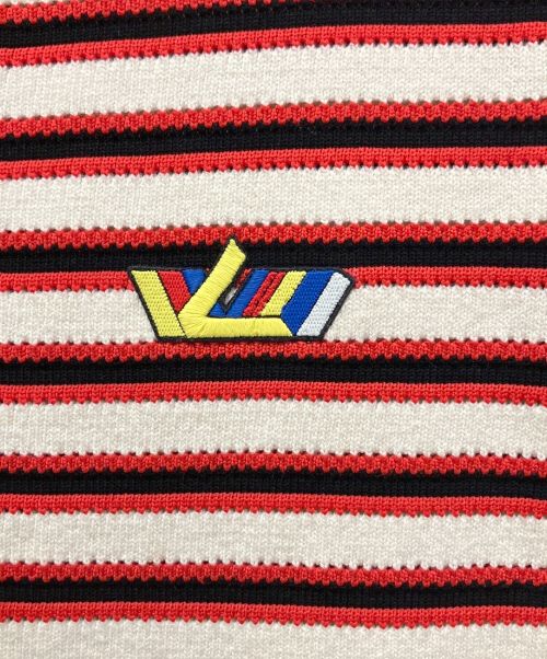 LOUIS VUITTON（ルイ ヴィトン）LOUIS VUITTON (ルイ ヴィトン) ボーダーニット ジップワンピース サイズ:XSの古着・服飾アイテム