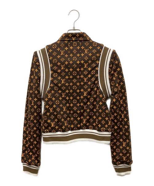 LOUIS VUITTON（ルイ ヴィトン）LOUIS VUITTON (ルイ ヴィトン) リバーシブルモノグラムショートジャケット ブラウン サイズ:XSの古着・服飾アイテム